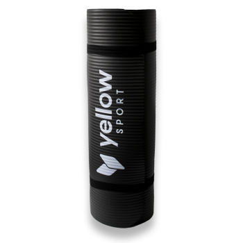 Mata do ćwiczeń yellowMAT 1,5cm czarna 2